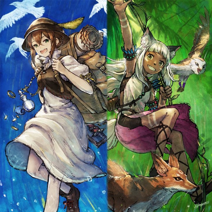 Octopath Traveler I & II Art by Yasushi Hasegawa