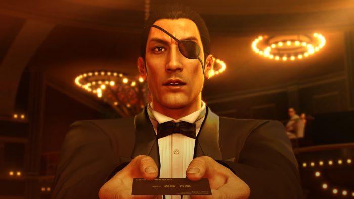 A screenshot of Majima in Yakuza 0