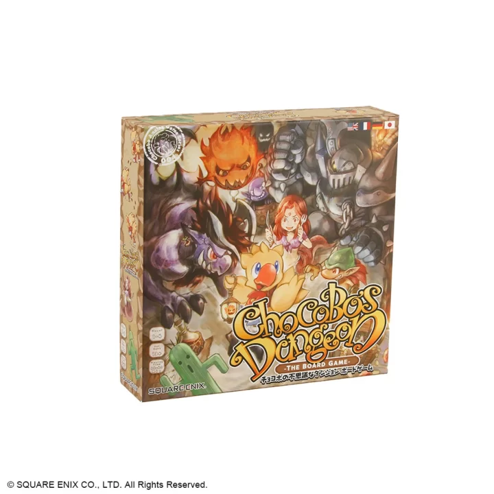 Chocobo's Dungeon The Board Game Box.