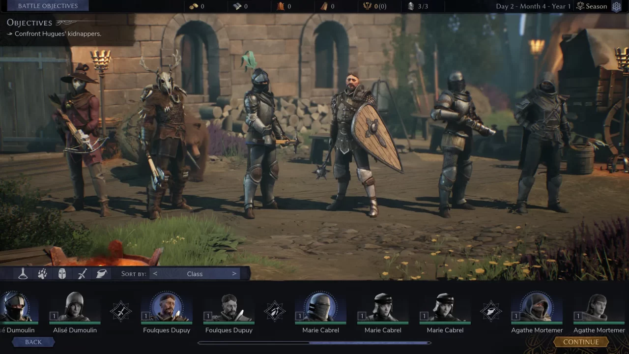 Screenshot of Crown Wars: The Black Prince, one of several RPGs coming this week