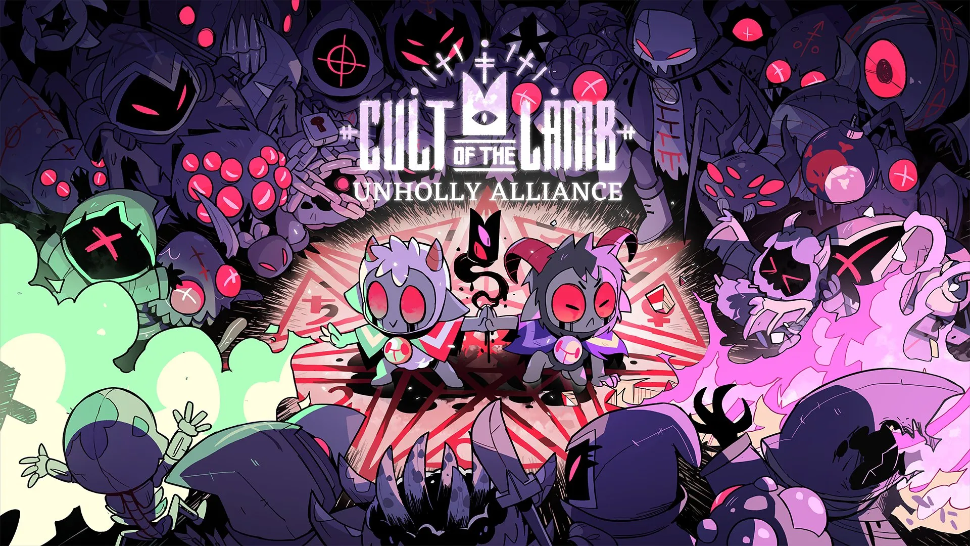 Cult of the Lamb Unholy Alliance Artwork