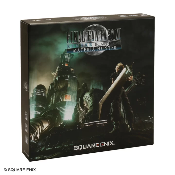 Final Fantasy VII Remake Materia Hunter Board Game Box