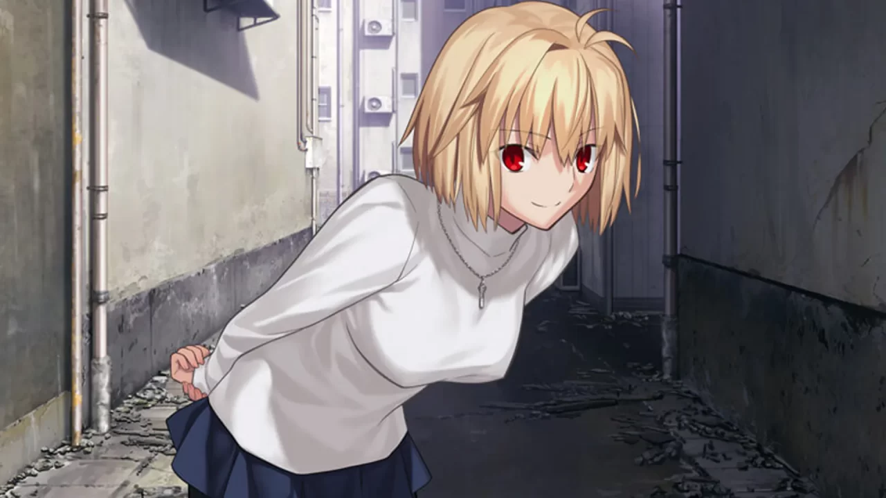 Screenshot of Tsukihime: A Piece of Blue Glass Moon, one of several RPGs coming this week