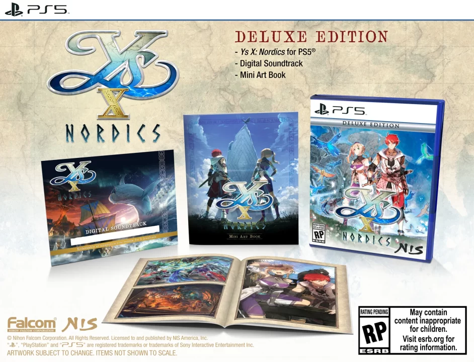 Ys X: Nordics Deluxe Edition PS5